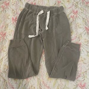 LIVE VINTAGE SWEATPANTS SMALL GRAY